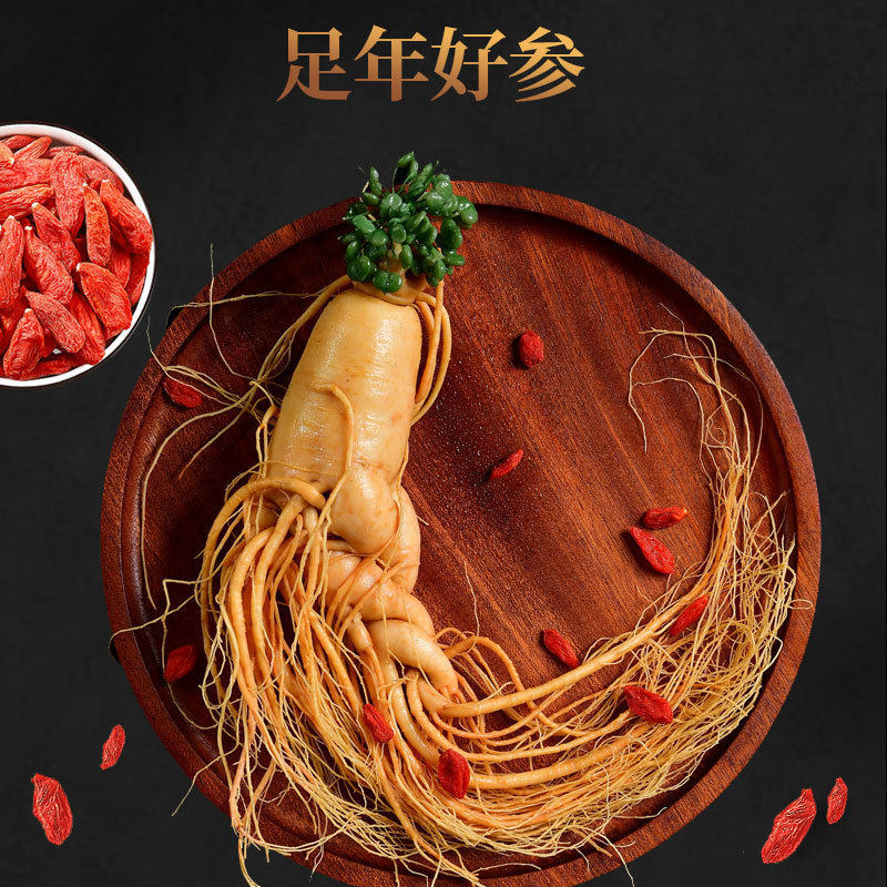 Fresh Ginseng Root Extra Large Single Piece Changbai Mountain Ren Shen for Wine Infusion and Cooking - Image 2