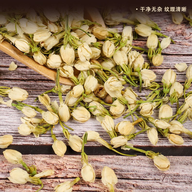 Dried Jasmine Flowers 500g Mo Li Hua Herbal Tea Loose Blossoms for Infusions and Culinary Use - Image 3