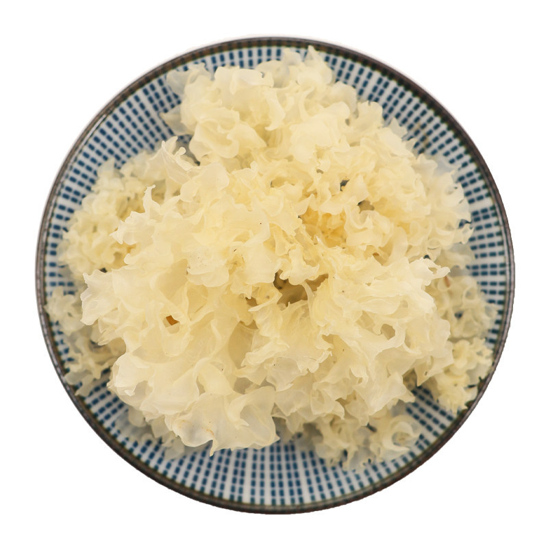 Tongjiang Snow Fungus Yin Er Tremella fuciformis Dried White Fungus Pieces 100g Sulphur-Free - Image 5