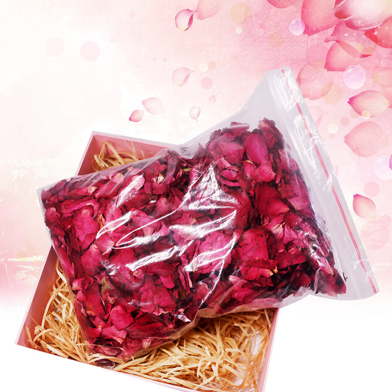 Dried Rose Petals Mei Gui Hua 500g Natural Bath Flower Foot Soak Spa Herbal Soak - Image 3