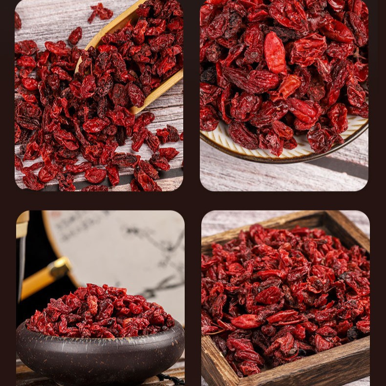 Dried Cornus Fruit Shan Zhu Yu 250g Pitted Asiatic Dogwood for TCM Herbal Decoctions and Medicated Cooking - Image 3