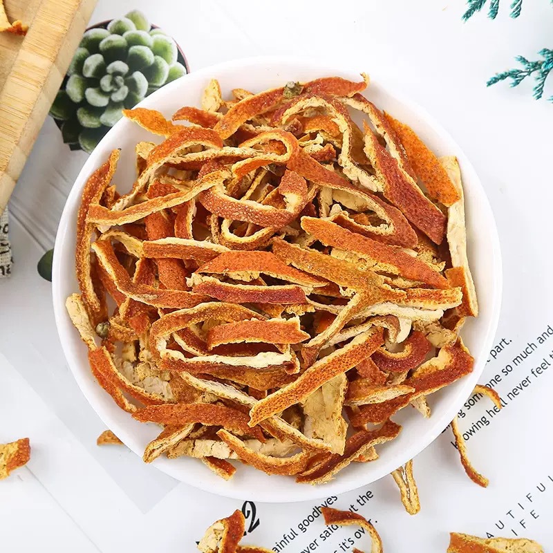 Dried Tangerine Peel Strips Chen Pi 500g Dried Citrus Peel for Herbal Tea and Cooking - Image 2