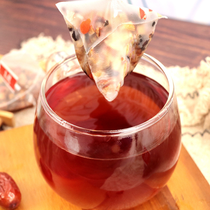 Ginseng Mulberry Goji Longan Tea 120g Six Herb Wellness Tea Bags for Daily Brewing - Image 3
