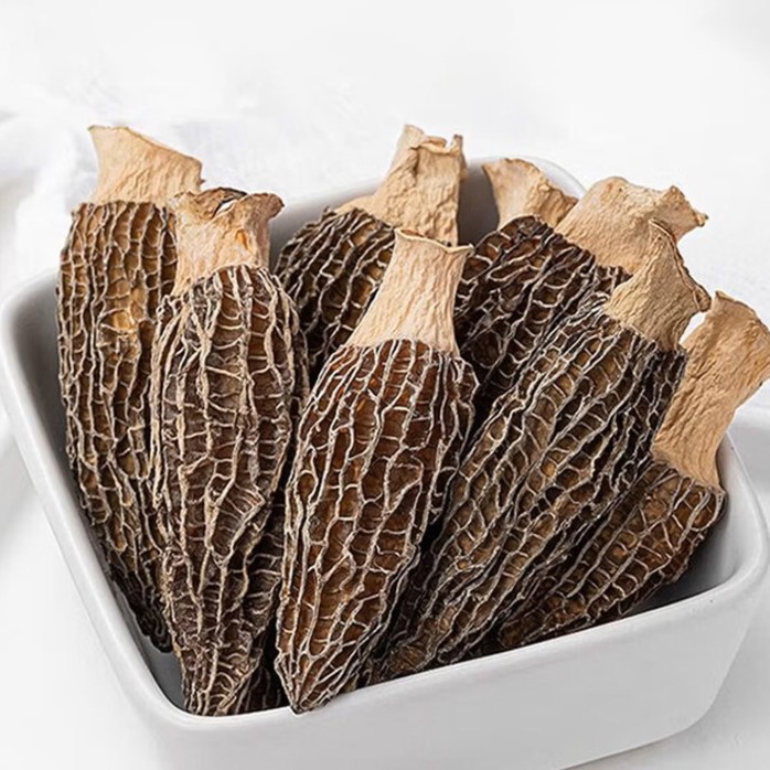 Dried Morel Mushroom 50g Natural Sun Dried Soup Ingredient for Traditional Chinese Soups - Image 3