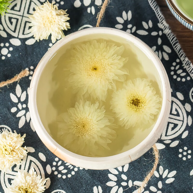 White Chrysanthemum Tea Bai Ju Hua 500g Dried Flowers for Herbal Infusions and Daily Brewing - Image 5