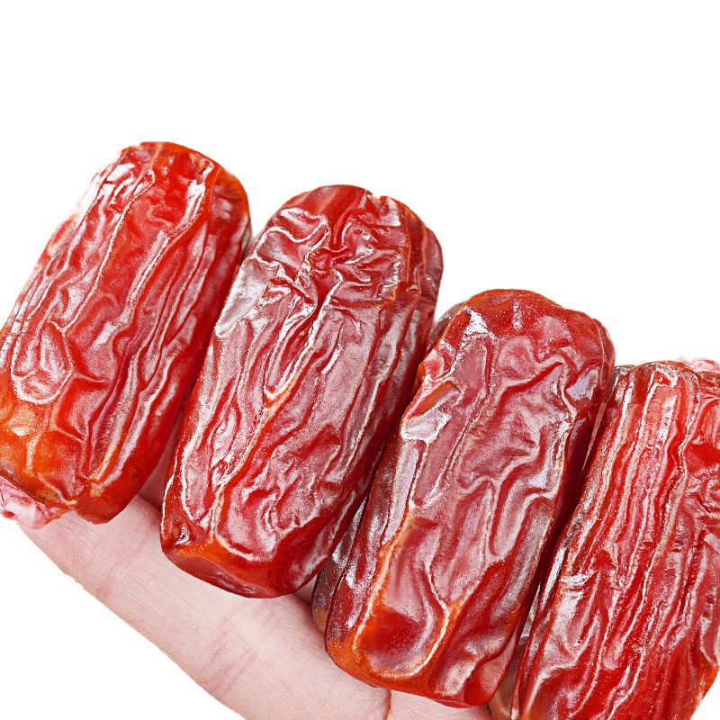 Dried Black Dates Jujube Ready to Eat No Wash Xinjiang Specialty 500g Jar - Image 4