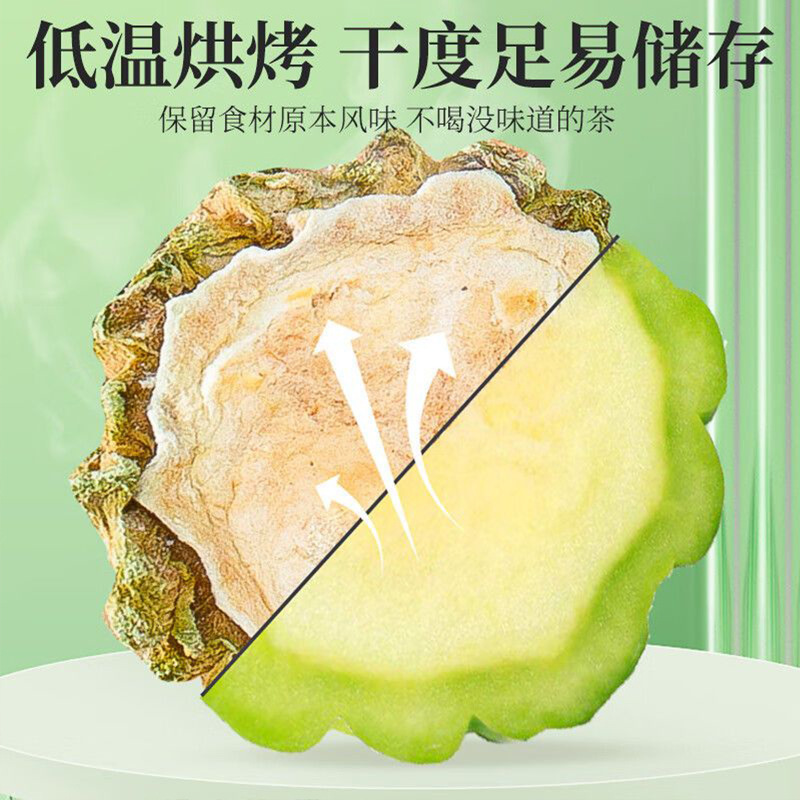 Mulberry Leaf Double Melon Tea Sang Ye Shuang Gua Cha 45g Sugar Free Freeze Dried Tea Bags for Daily Wellness Brewing - Image 3