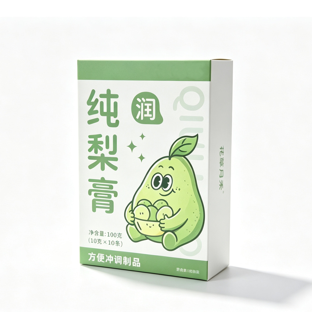 Pure Pear Paste Chun Li Gao 100g Box Traditional Slow-Cooked Dangshan Pear Syrup for Autumn Winter Drinks - Image 5