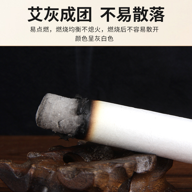 Moxa Stick Ai Tiao 艾条 Aged Mugwort Wool Moxibustion Roll for Warming Therapy - Image 4