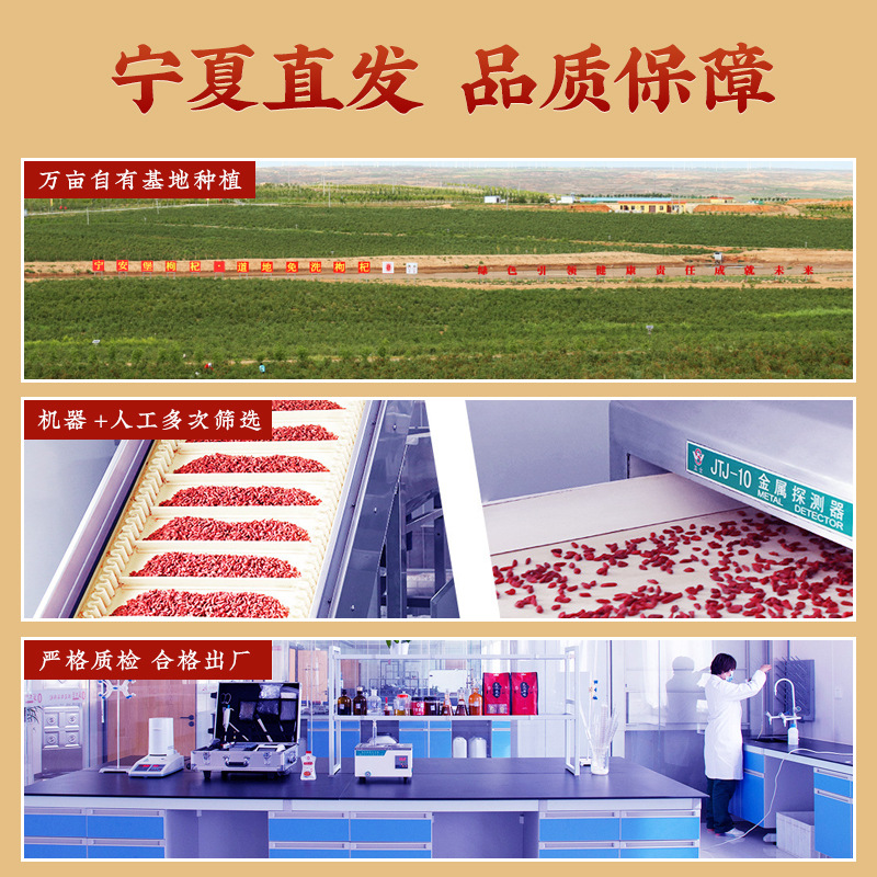 Dried Ningxia Goji Berries Gou Qi Zi 40 Jin Bulk Box Premium Grade - Image 4