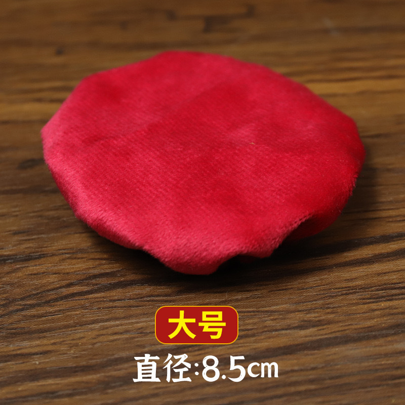 Moxa Burner Smoke Filter Cap Elastic Flannel Cover for Moxibustion Jar Wellness Massage Use - Image 2