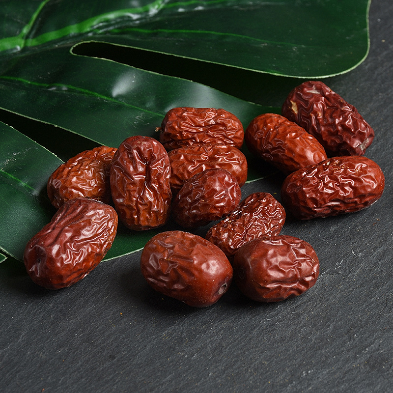 Red Jujube Dates (Ziziphus jujuba) — Xinjiang Ruoqiang Grey Dates, Dried Food Herb - Image 3