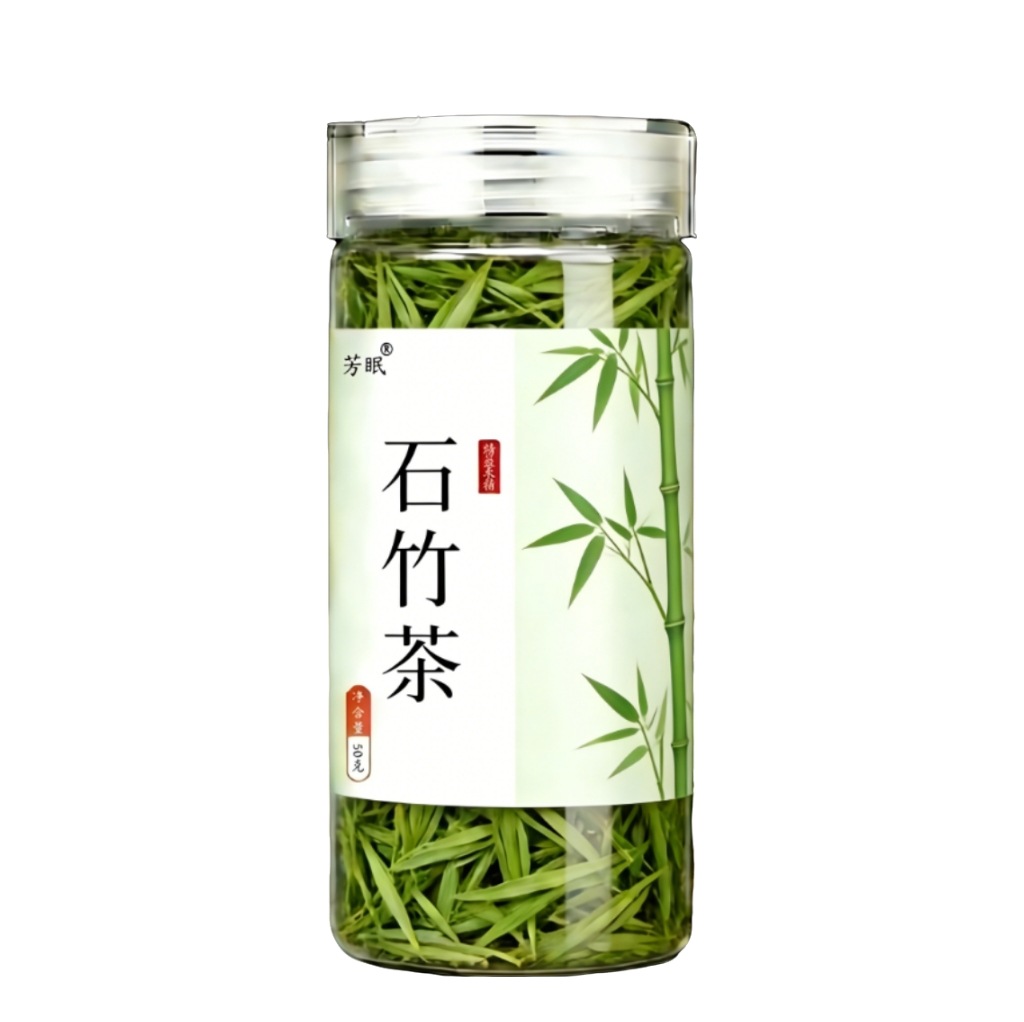 Shi Zhu Tea Dried Lophatherum Bamboo Leaf Loose Herbal Tea 30g Canister - Image 5