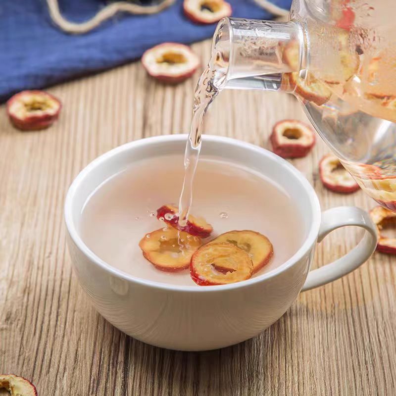 Seedless Dried Hawthorn Slices Shan Zha 500g Sulfur-Free Herbal Tea and Decoction Slices - Image 4