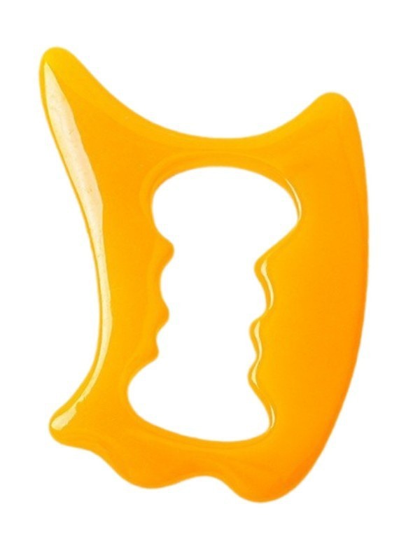 Large Resin Gua Sha Massage Board Body Relaxation Fascia Knife Meridian Brush Tool - Image 5