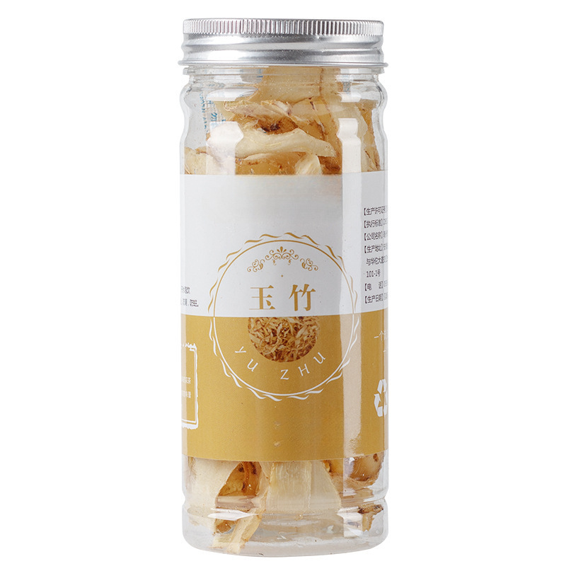 Yu Zhu Dried Polygonatum Slices 88g Jar Hunan Solomons Seal Herbal Tea and Soup Ingredient - Image 5