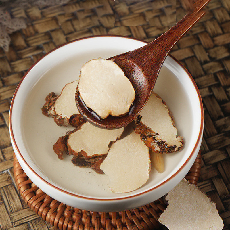 Tiger Milk Mushroom Hu Ru Jun 虎乳菌 Sliced Dried Herb for Soup and Decoction 500g Canister - Image 4
