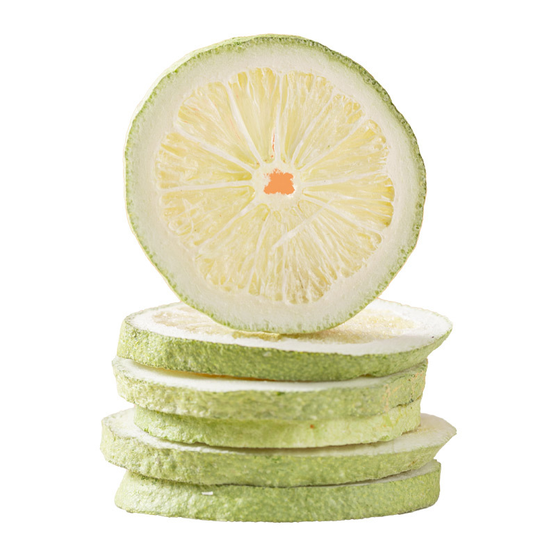 Freeze Dried Lemon Slices Fragrant Lemon Fruit Tea Unsweetened 45g Jar - Image 5