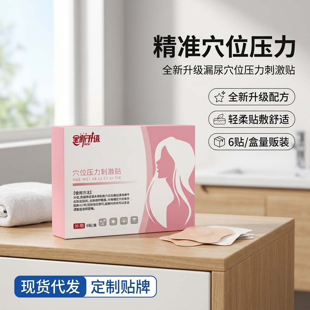 Leakage Support Acupoint Pressure Patches 6 Patches Per Box Abdominal Application - Image 2