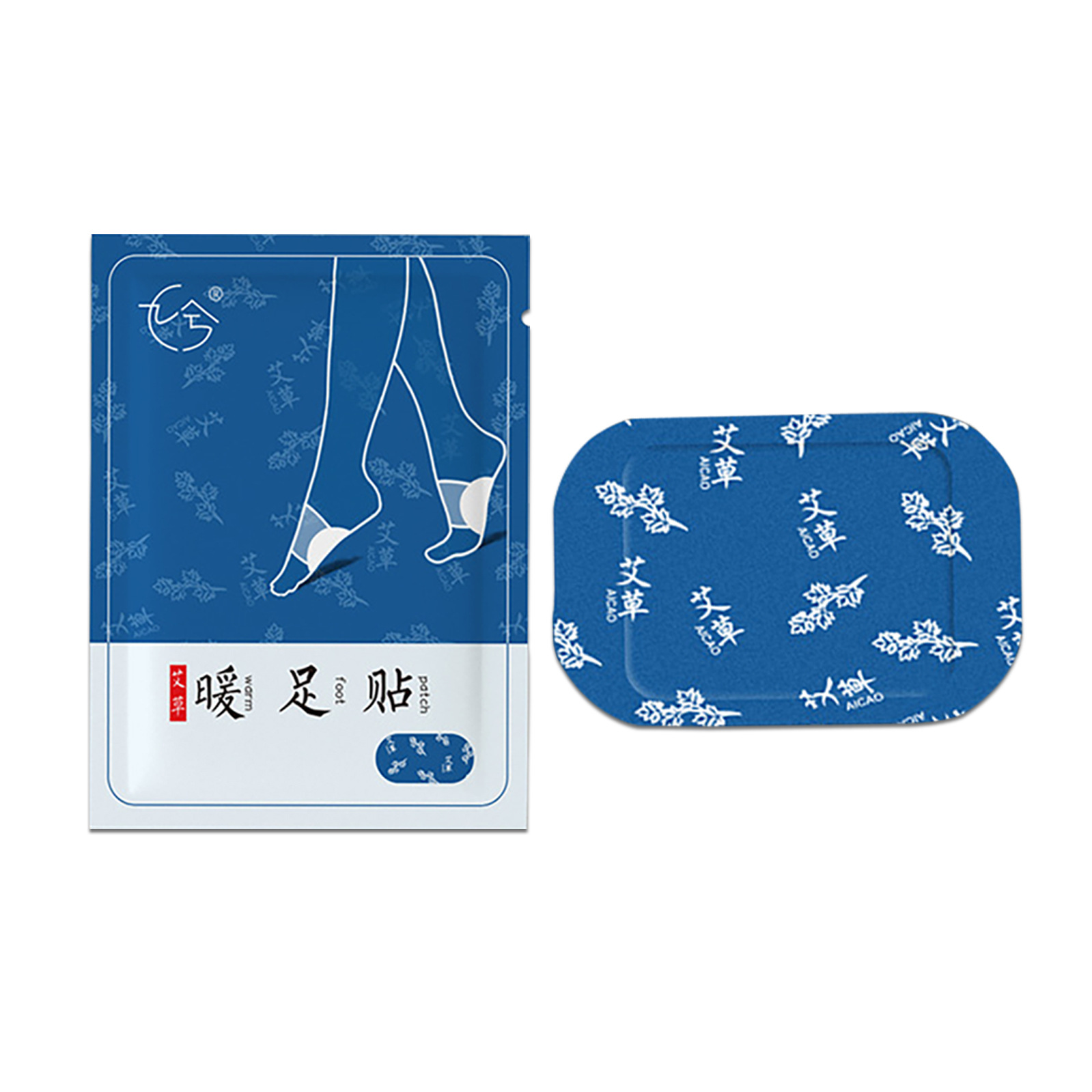 Mugwort Steam Warm Foot Patch Wearable Self Heating Foot Sole Patch for Sleep - Image 5
