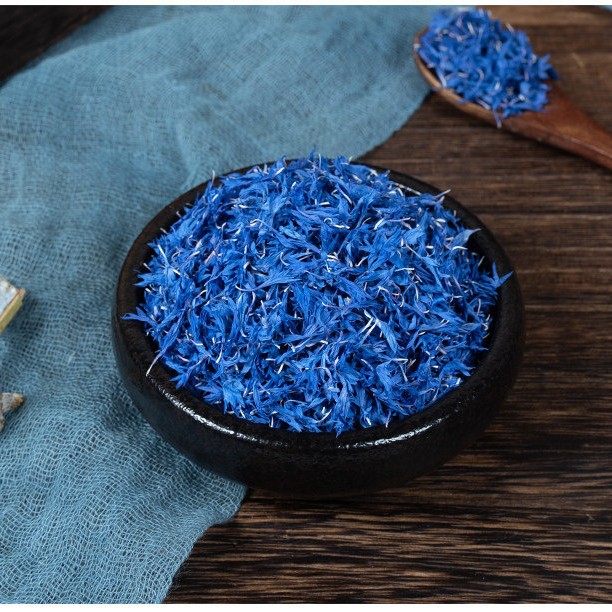Dried Cornflower Petals Shi Che Ju Edible Flower Petals for Baking Cake Decoration and Herbal Tea Bulk - Image 2