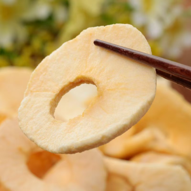 Freeze-Dried Apple Rings 25g Sweet Tangy Snack No Added Sugar Office Fruit Crisps - Image 2