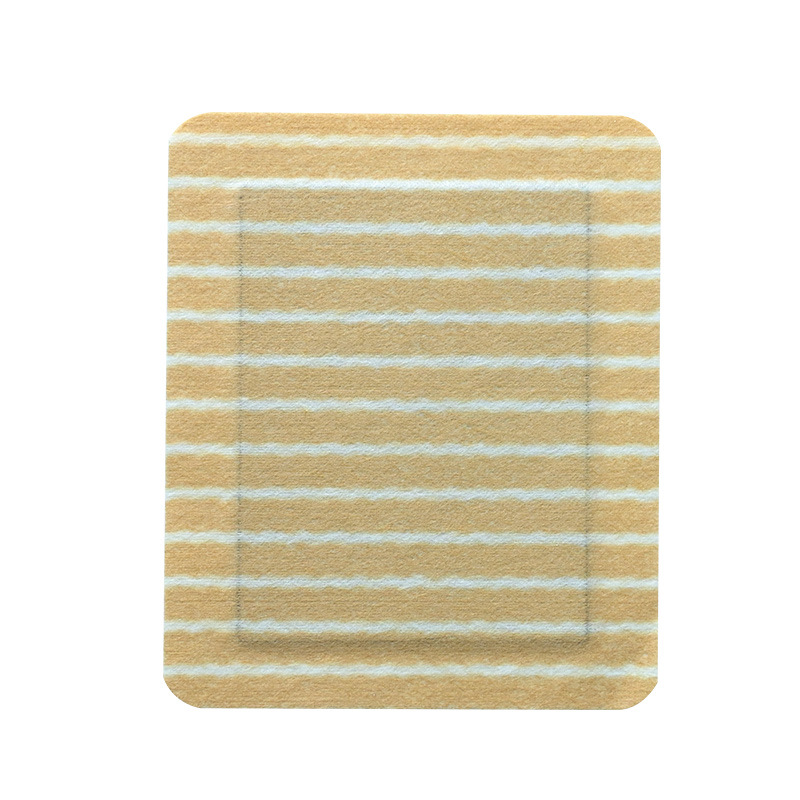 Herbal Pain Relief Plaster Patches Self Heating Striped Fabric for Neck Shoulder Back Legs and Joints 5 Patches per Bag - Image 5