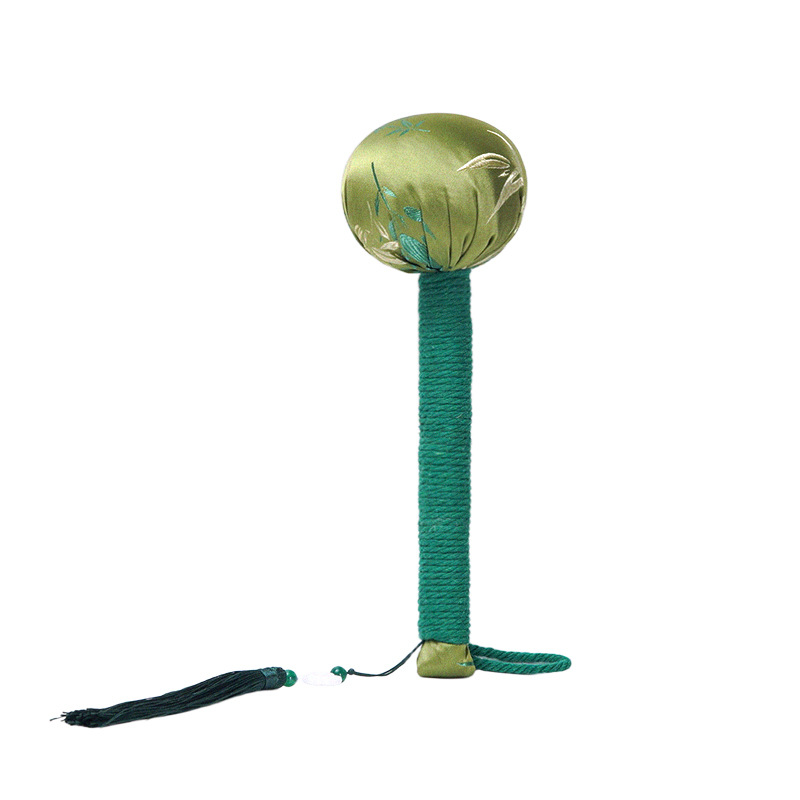 Mugwort Massage Hammer Ai Cao Chui Handheld Herbal Tapping Stick for Meridian Massage 26cm Gift Box - Image 5
