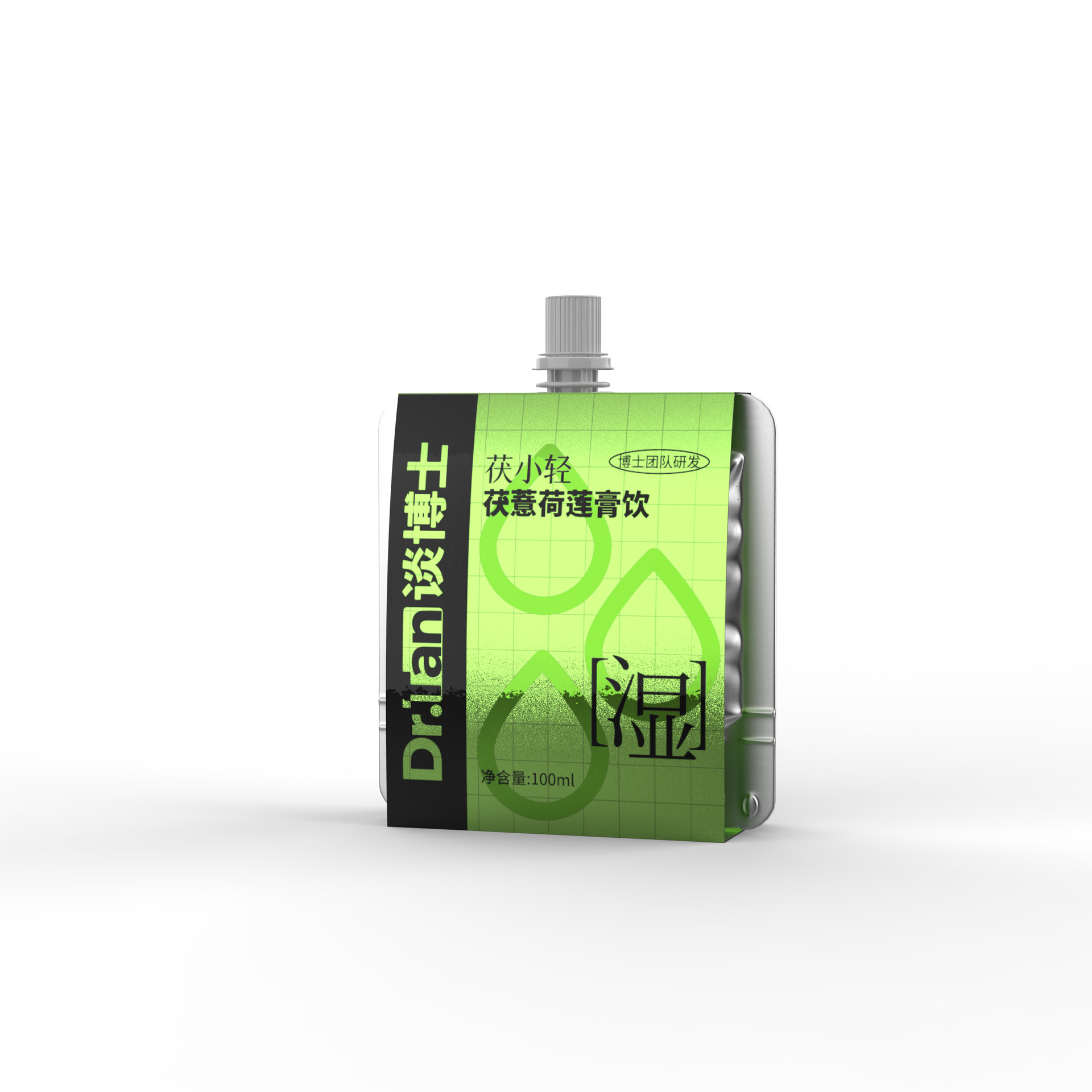 Fu Yi He Lian Gao Drink (100ml Sachet) — Food-Herb Herbal Paste Beverage for Damp-Season Wellness - Image 5