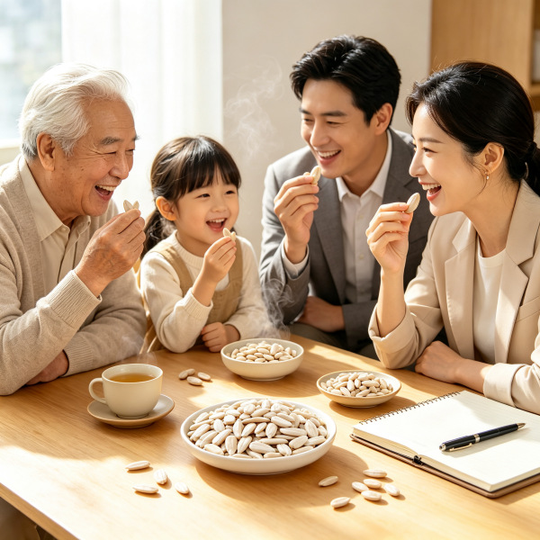 Salt and Pepper Sunflower Seed Kernels Ready to Eat Large Grain Roasted Snack 500g Can - Image 3