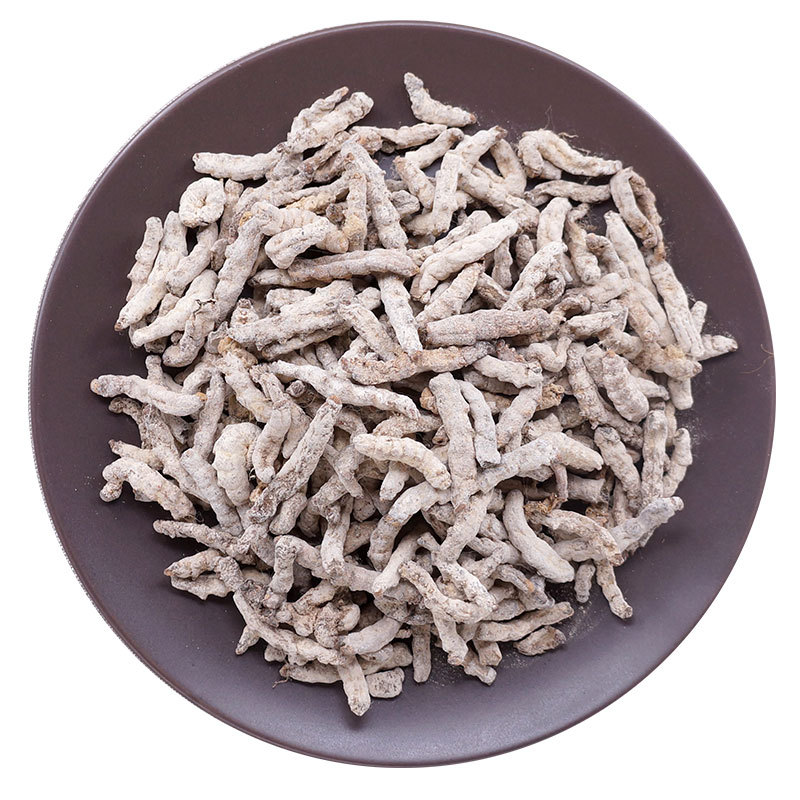 White Silkworm Jiang Can 500g Dried Bombyx Batryticatus Bulk Herb for Decoction and Powder - Image 5