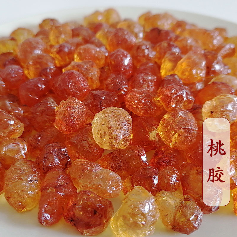 Peach Gum Tao Jiao 桃胶 500g Dried Resin for Soups Desserts and Slow Cooking - Image 2