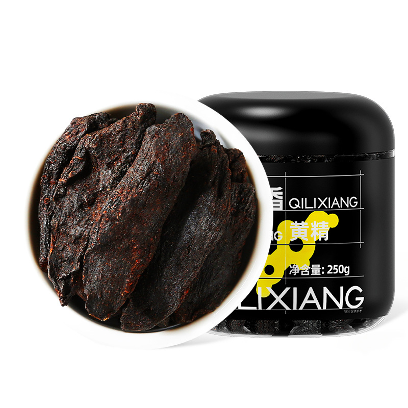 Qi Li Xiang Prepared Polygonatum Root Slices 250g Jar Nine Steam Nine Sun Dried for Herbal Soups and Teas - Image 5