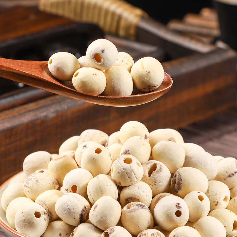 Lotus Seed (Nelumbo nucifera) — Dried Food Herb, Jian Lian Zi & Shi Lian Zi, 500g - Image 3