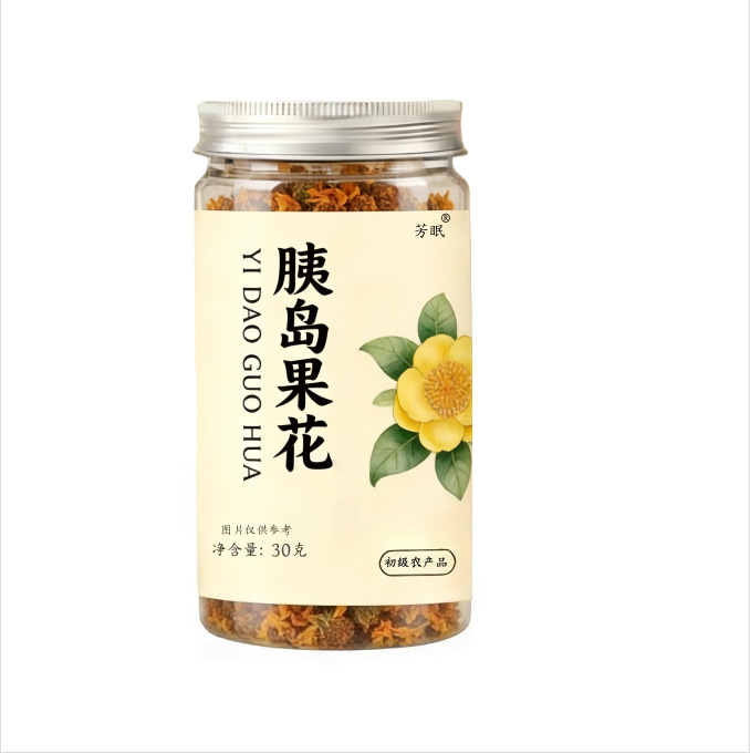 Yi Dao Guo Flower Dried Herbal Tea 30g Jar Sun Dried Flower Tea for Daily Brewing - Image 5