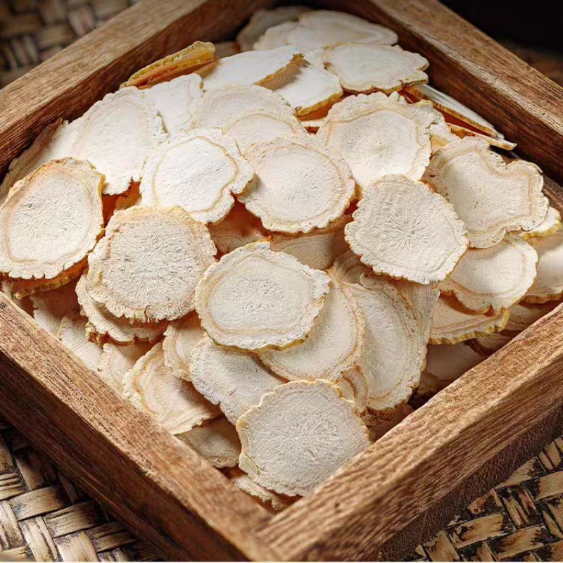 Changbai Mountain White Ginseng Slices (Panax ginseng) — Sun-Dried Ren Shen Slices, 500g - Image 2