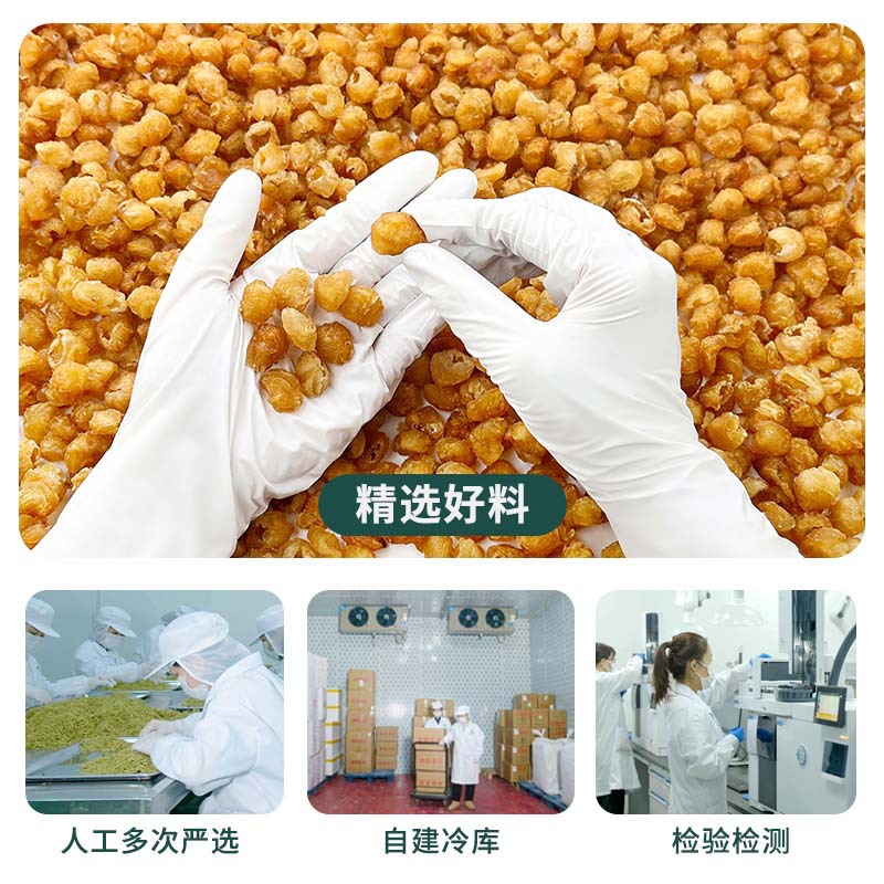 Dried Longan Fruit Meat Gui Yuan 500g Pitted Sugar Free Herbal Tea Bulk - Image 2