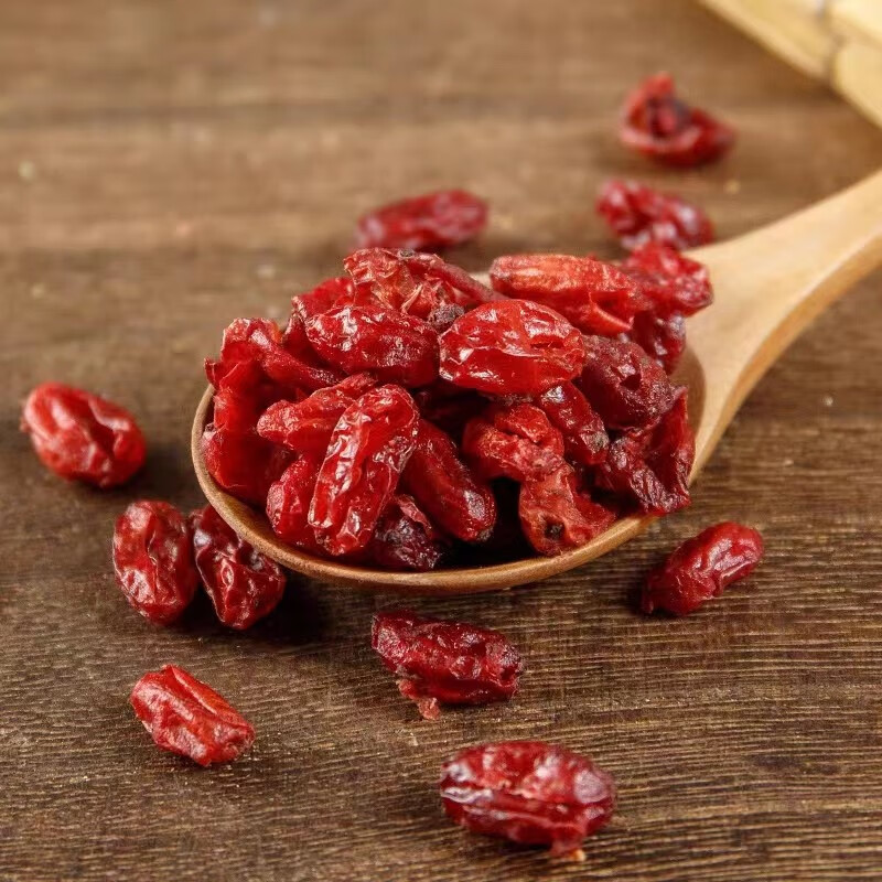 Dried Cornus Fruit Shan Zhu Yu 500g Pitted Chinese Dogwood Herb for Tea and Decoction - Image 5