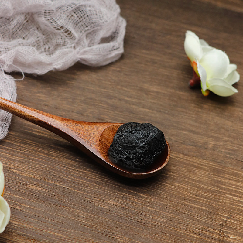 Smoked Dried Dark Plum Wu Mei 500g Sulfur-Free Whole Fruit for Sour Plum Drink and Herbal Decoction - Image 3