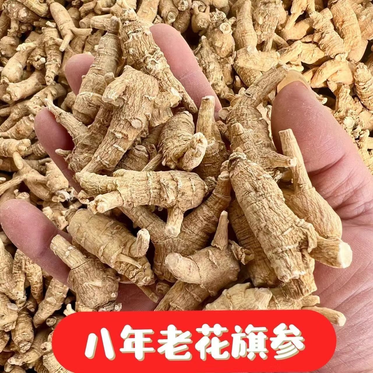 American Ginseng Whole Roots Hua Qi Shen Premium Grade 500g for Soup and Tea - Image 2