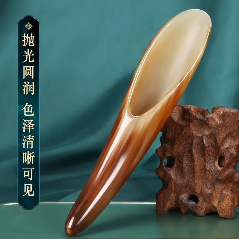 Natural Resin Gua Sha Scraping Board Massage Tool for Back and Face Beauty Care 30g - Image 2