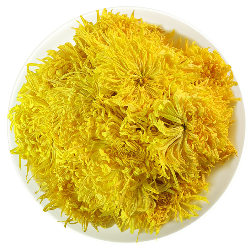 Golden Silk Imperial Chrysanthemum Tea (Chrysanthemum morifolium) — Premium Dried Flower Herbal Tea - Image 5