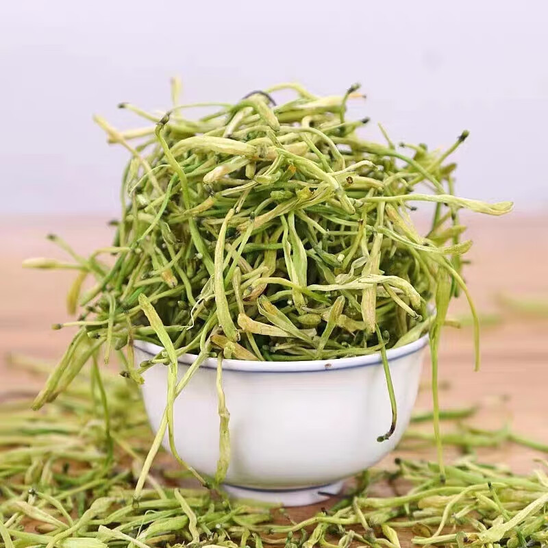 Dried Honeysuckle Flower Jin Yin Hua 500g First Flush Herbal Tea Loose Buds - Image 4