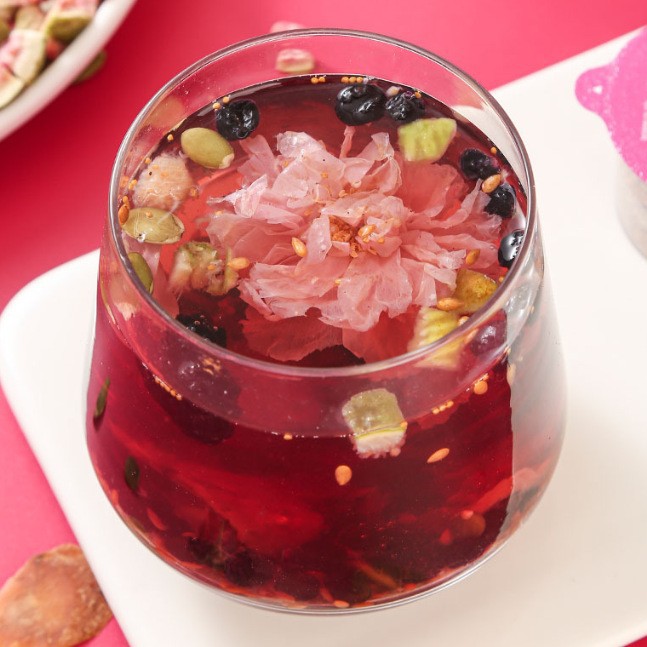 Sour Jujube Seed Poria Lily Tea Suan Zao Ren Fu Ling Bai He Cha 15g x 15 Cans Cold Brew Herbal Tea - Image 3