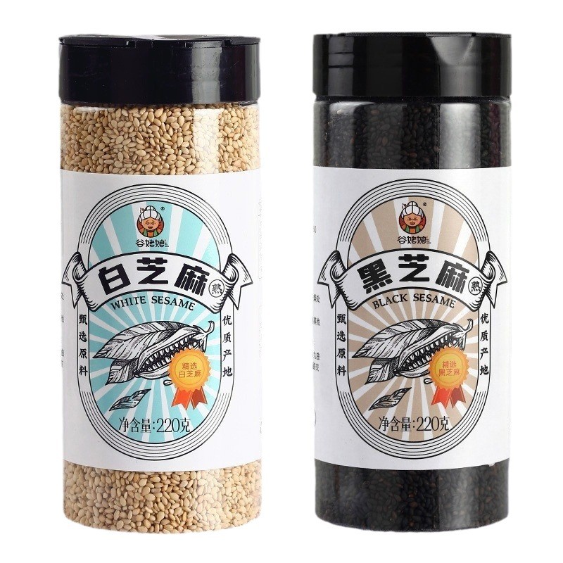 Roasted White and Black Sesame Seed Combo 220g Bottle Low Temperature Baked Ready to Eat Topping - Image 5