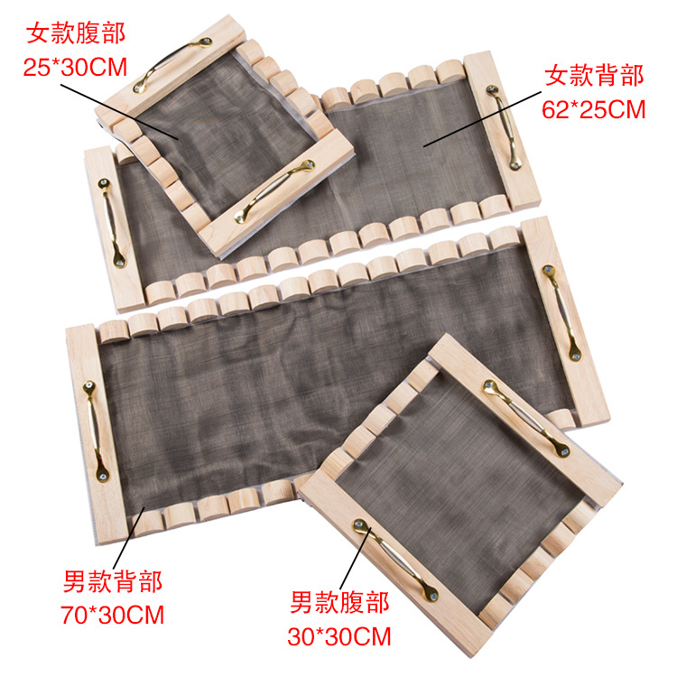 Wooden Moxibustion Box for Back and Abdomen Portable Du Mai Ginger Moxa Tool for Home Use - Image 5