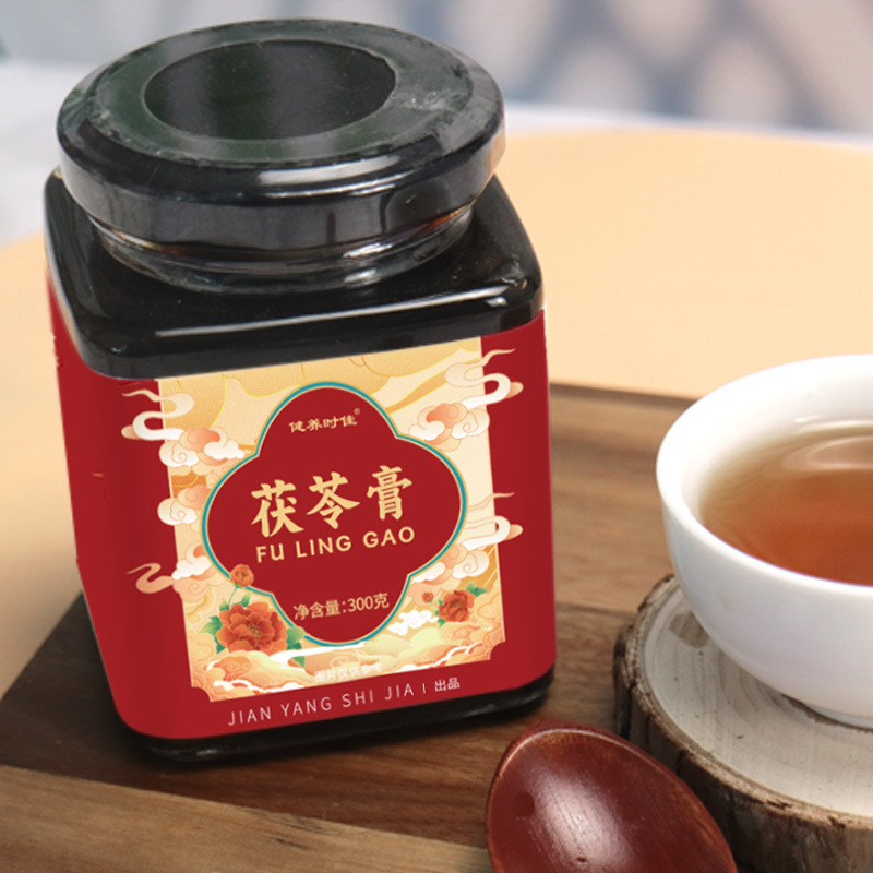 Fu Ling Paste Poria Herbal Paste 300g Bottle Ready to Eat Traditional Slow Simmered Paste - Image 3
