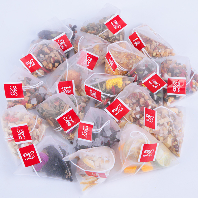 Chrysanthemum Cassia Seed Tea Bags Ju Hua Jue Ming Zi Herbal Wellness Tea 10 Pyramid Bags Cold Brew - Image 2