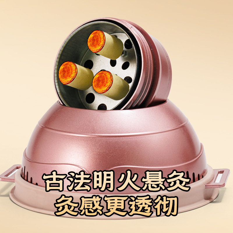 Portable Moxibustion Device with Temperature Control for Home Whole Body Warming Use - Image 2