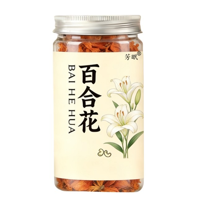 Dried Lily Flower Bai He Hua 30g Jar Natural Herbal Tea Ingredient - Image 5